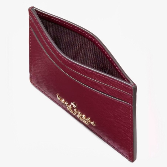 Kate Spade Madison Slim Cardholder Blackberry - Picture 2 of 4